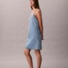 Denim Strappy Mini Dress Denim Strappy Mini Dress