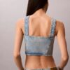 Denim Trucker Tank Top