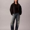 Emblem Logo Jacquard Wind Jacket