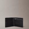 Embossed Emblem Logo Bifold Wallet with Coin Pouch