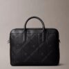 Embossed Emblem Logo Commuter Bag