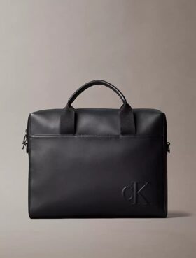 Embossed Monogram Commuter Bag