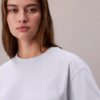 Embroidered Logo Graphic Boxy T-Shirt