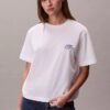 Embroidered Logo Graphic Boxy T-Shirt