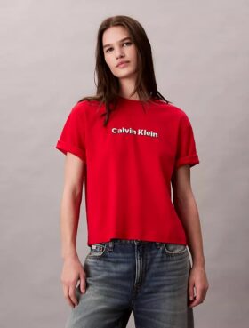 Embroidered Logo Graphic Classic T-Shirt