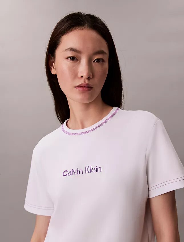 Embroidered Logo Graphic Slim T-Shirt Embroidered Logo Graphic Slim T-Shirt