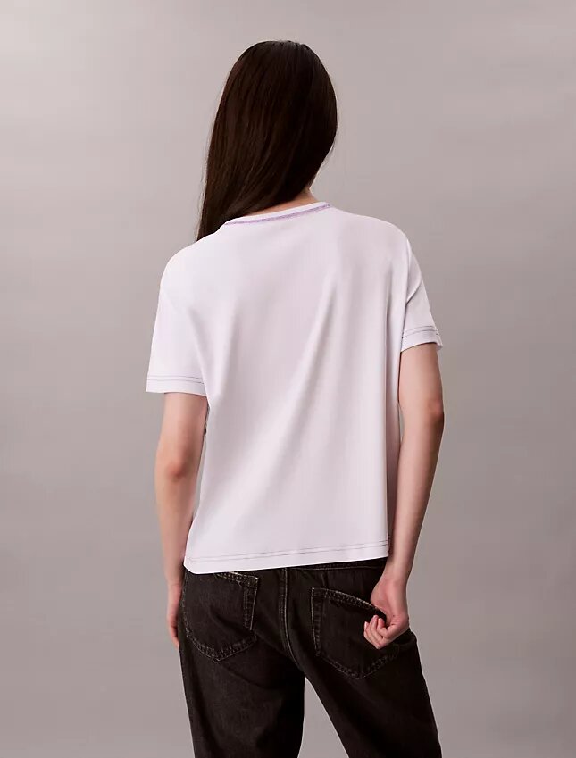Embroidered Logo Graphic Slim T-Shirt Embroidered Logo Graphic Slim T-Shirt