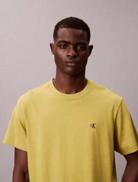 Embroidered Monogram Relaxed T-Shirt