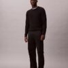 Extra Fine Merino Blend Crewneck Sweater