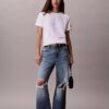 Faded Script Logo Graphic Boxy T-Shirt Faded Script Logo Graphic Boxy T-Shirt
