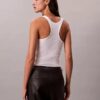 Faux Leather Relaxed Pants