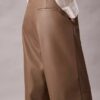 Faux Leather Relaxed Pants