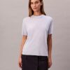 Fine Knit Mock Neck T-Shirt Fine Knit Mock Neck T-Shirt