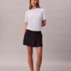 Fine Knit Mock Neck T-Shirt Fine Knit Mock Neck T-Shirt
