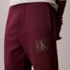 Fleece Layered Monogram Graphic Sweatpants