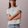 Floral Logo Graphic Boxy T-Shirt