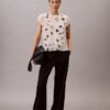 Floral Print Smocked Top Floral Print Smocked Top