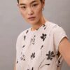 Floral Print Smocked Top Floral Print Smocked Top