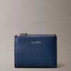 Foil Logo Double Zip Card Case