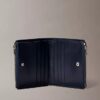 Foil Logo Double Zip Card Case