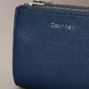 Foil Logo Double Zip Card Case