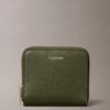 Foil Logo Square Zip Wallet