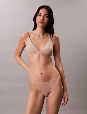 Form to Body Lightly Lined Triangle Bralette