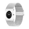 Geometric Dial Mesh Bracelet Watch