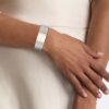 Geometric Dial Mesh Bracelet Watch