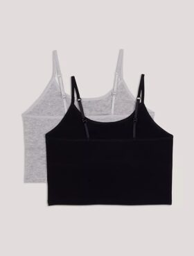 Girls 2-Pack Shelf Bra Camisole