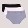 Girls Faded 3-Pack Hipster