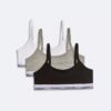 Girls Modern Cotton 3-Pack Cropped Bralette
