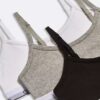 Girls Modern Cotton 3-Pack Cropped Bralette