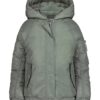 Girls Padded Raglan Sleeve Jacket