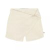 Girls Textured Wrap Skort