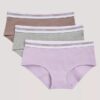 Girls Varsity Cotton Stretch 3-Pack Hipster