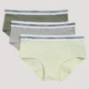 Girls Varsity Cotton Stretch 3-Pack Hipster