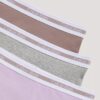 Girls Varsity Cotton Stretch 3-Pack Hipster