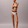 Graphic Monogram Microfiber Stretch Lightly Lined Triangle Bralette