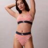Graphic Monogram Microfiber Stretch Thong Graphic Monogram Microfiber Stretch Thong