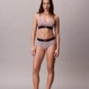 Graphic Monogram Microfiber Stretch Unlined Bralette