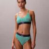 Graphic Monogram Microfiber Stretch Unlined Bralette