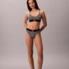 Graphic Monogram Microfiber Stretch Unlined Bralette