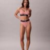 Graphic Monogram Microfiber Stretch Unlined Bralette