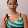 Graphic Monogram Microfiber Stretch Unlined Bralette