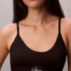 Graphic Monogram Microfiber Stretch Unlined Bralette