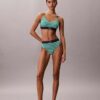 Graphic Monogram Microfiber Stretch Unlined Bralette