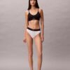 Graphic Monogram Microfiber Stretch Unlined Bralette