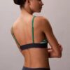 Graphic Monogram Microfiber Stretch Unlined Bralette