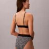 Graphic Monogram Microfiber Stretch Unlined Bralette